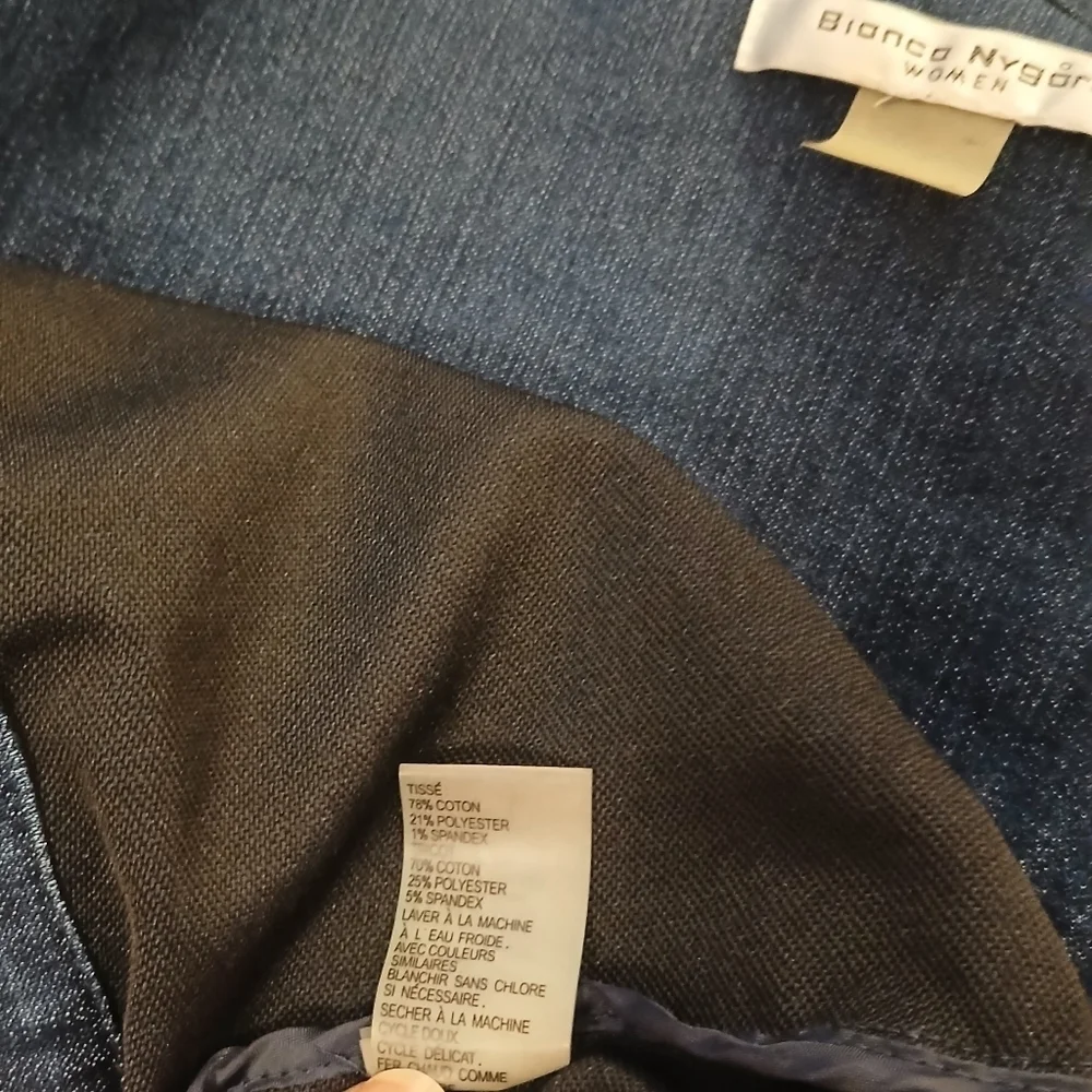 Bianca Nygard Dark Denim Jacket - Picture 8 of 9